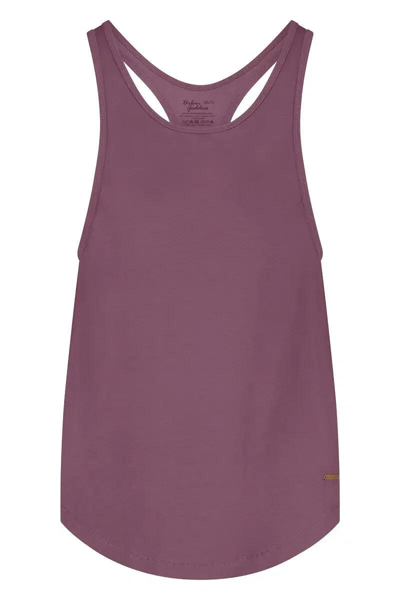 Débardeur ample de Yoga et Pilates – Mauve 4/5