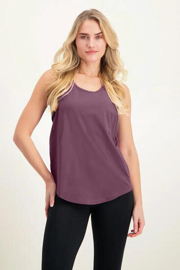Débardeur ample de Yoga et Pilates – Mauve