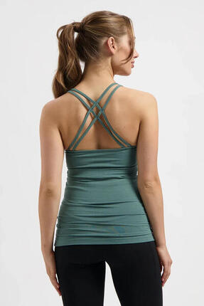 Top de Yoga et Pilates en Bambou Lyrais - Ver Forêt