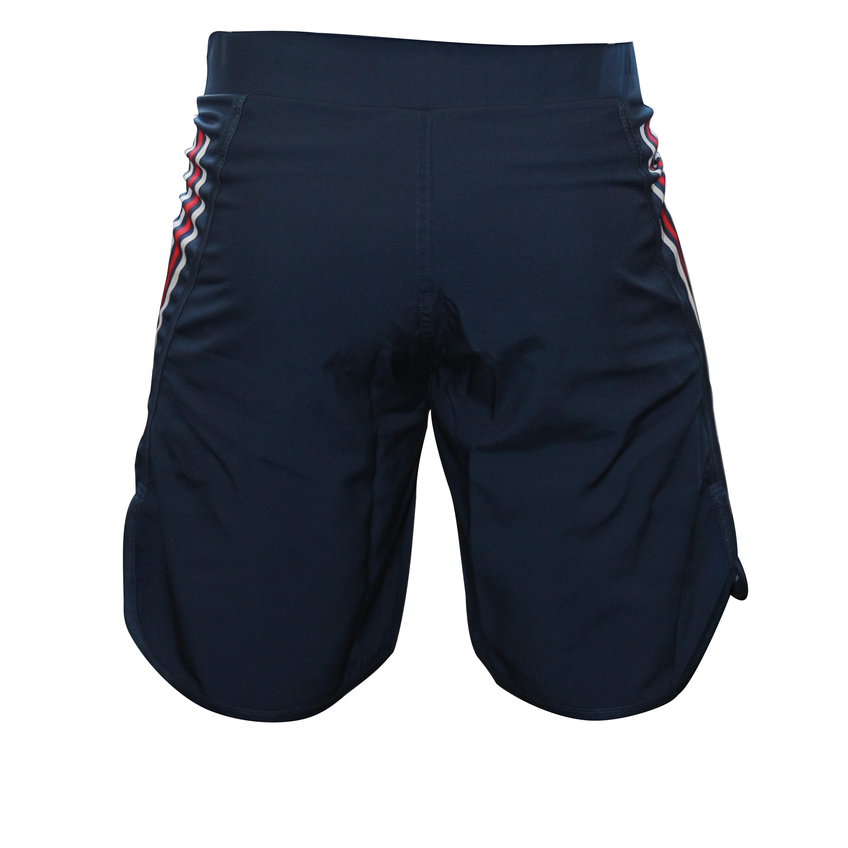 Short grappling bjj (couleur : bleu/blanc/rouge - taille : xl) 2/2