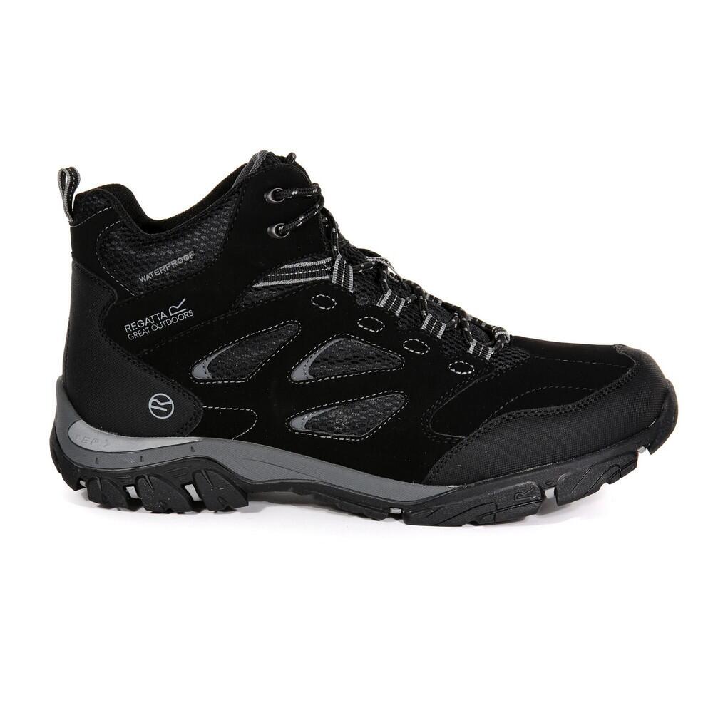 Regatta - Chaussures Montantes De Randonnée Holcombe Homme (noir/gris) - Boots - Gris|noir - Decathlon