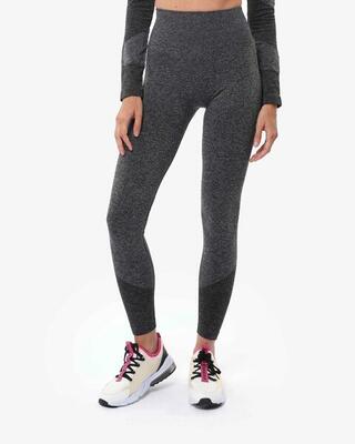 Weinrote Fitness-Leggings aus Synthetik für Damen