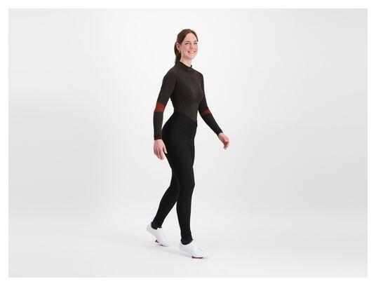 Calças compridas BBB Coldshield sem alças femininas pretas 4/5