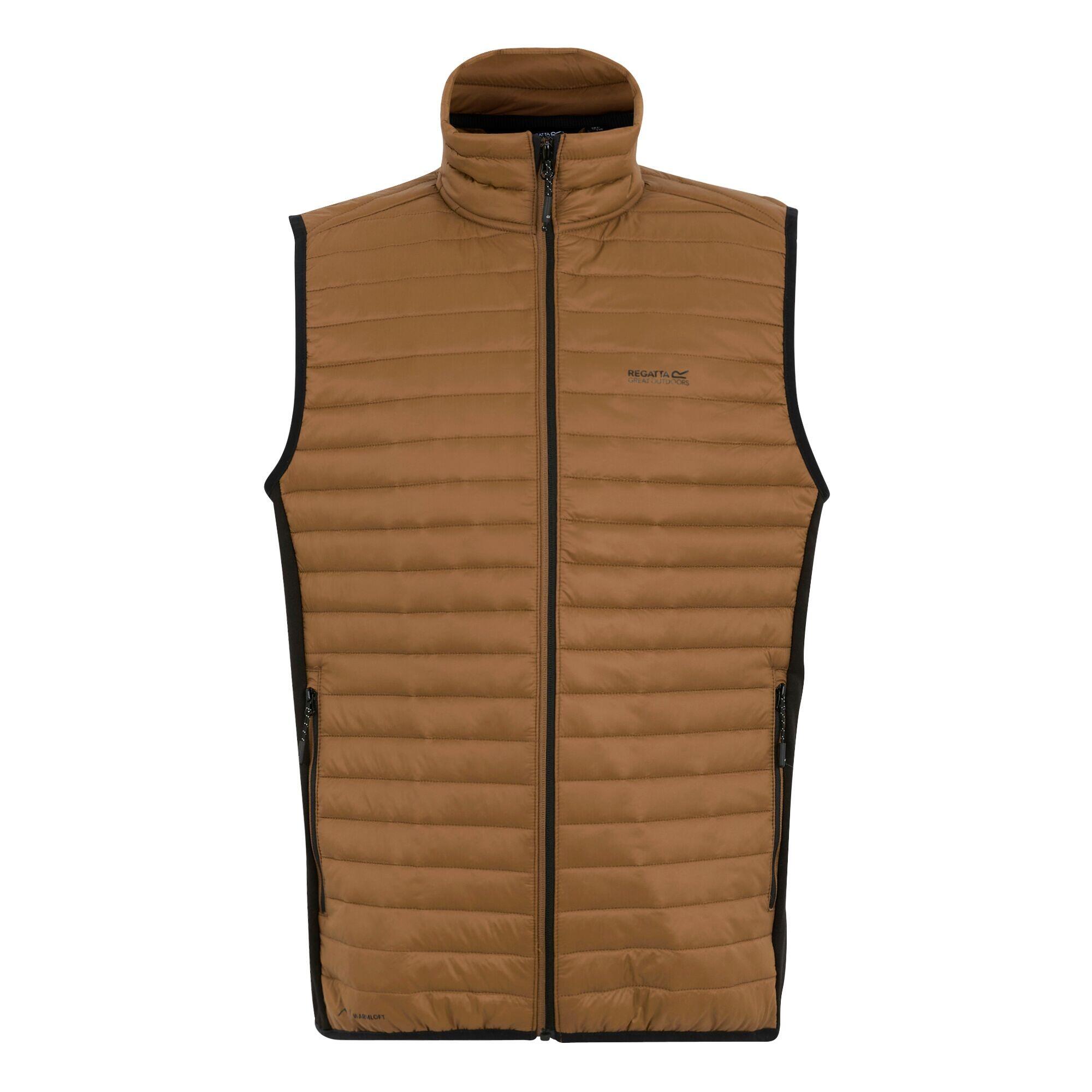 Doudoune Sans Manche de Randonnée Regatta "Andreson Hybrid B/W" S Camel 5/7