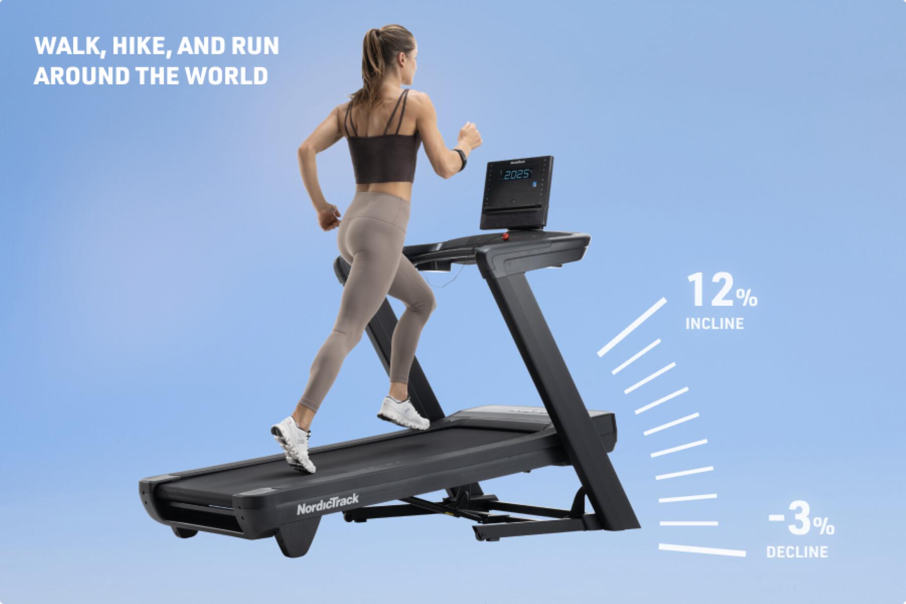 Tapis de course Commercial LE / Inclinaison +12% / -3% 5/7
