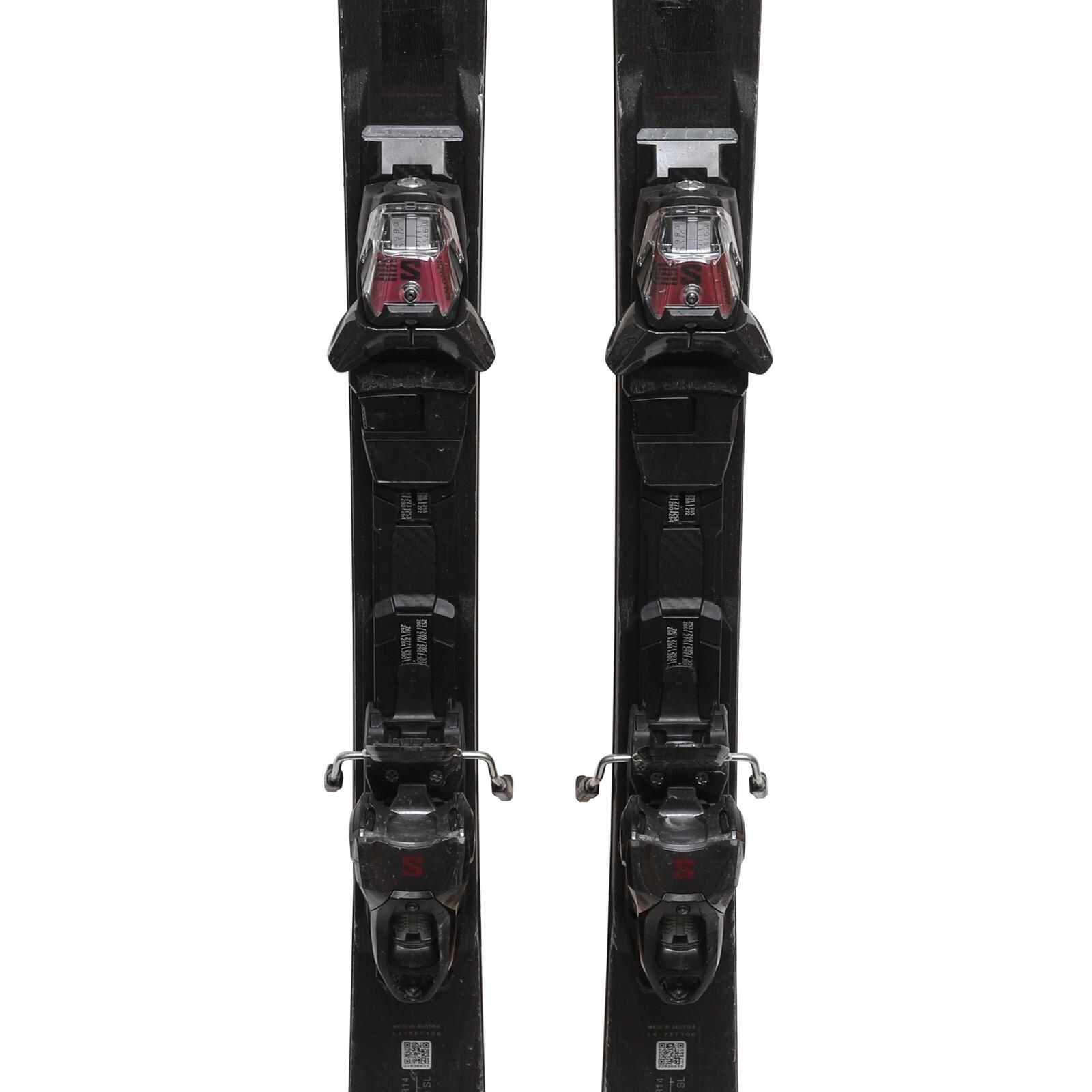 RECONDITIONNE - Ski Salomon S Max N°10 W + Fixations 3/4