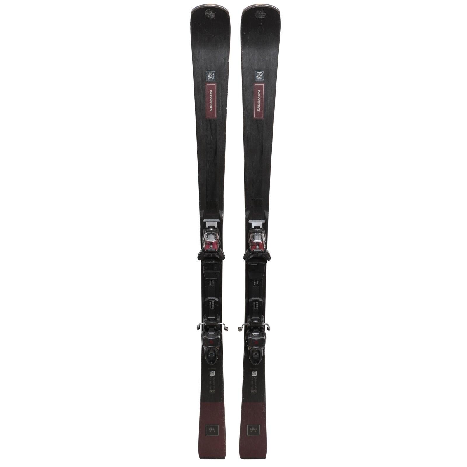 RECONDITIONNE - Ski Salomon S Max N°10 W + Fixations 2/4
