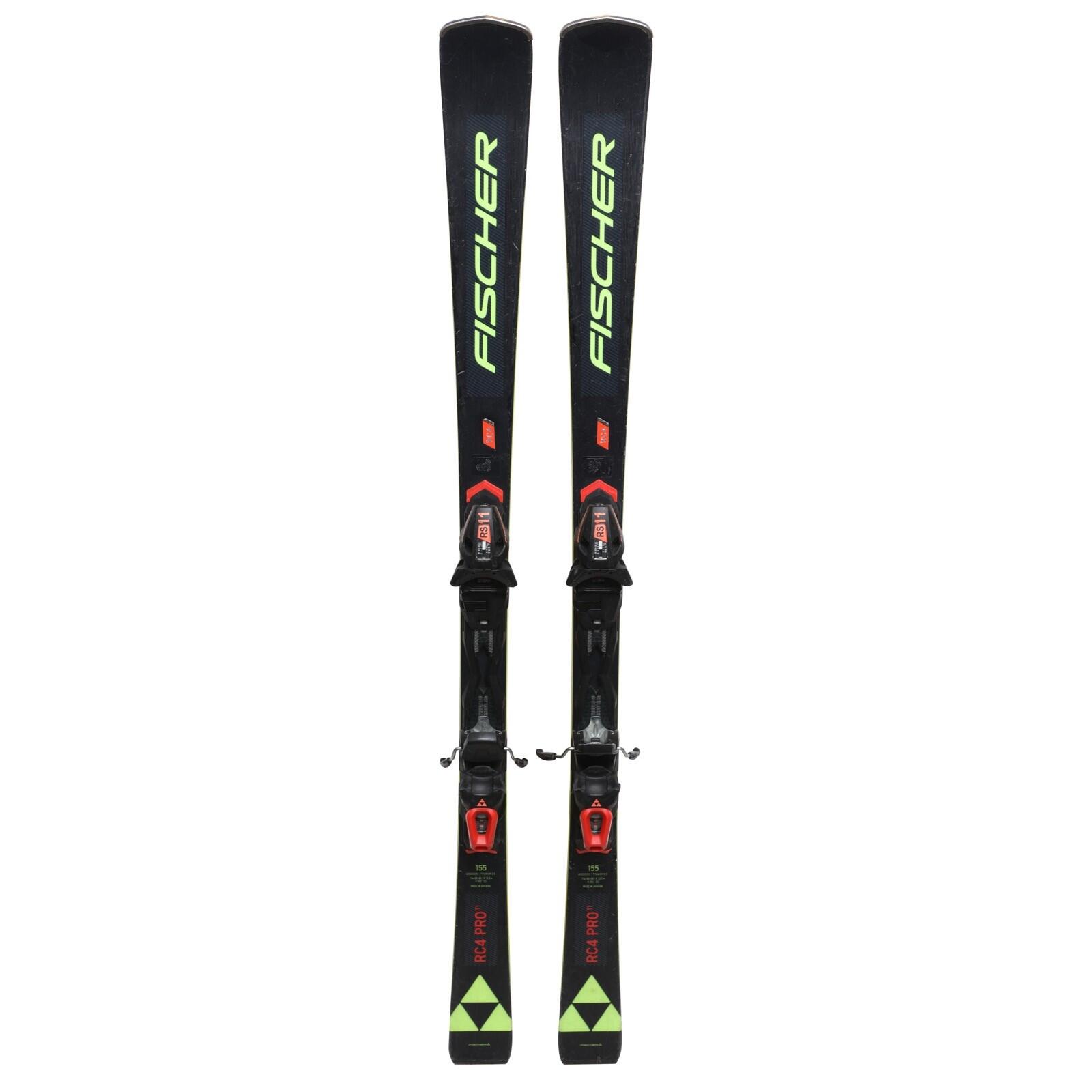 RECONDITIONNE - Ski Fischer Rc4 Pro Ti + Fixations 2/4