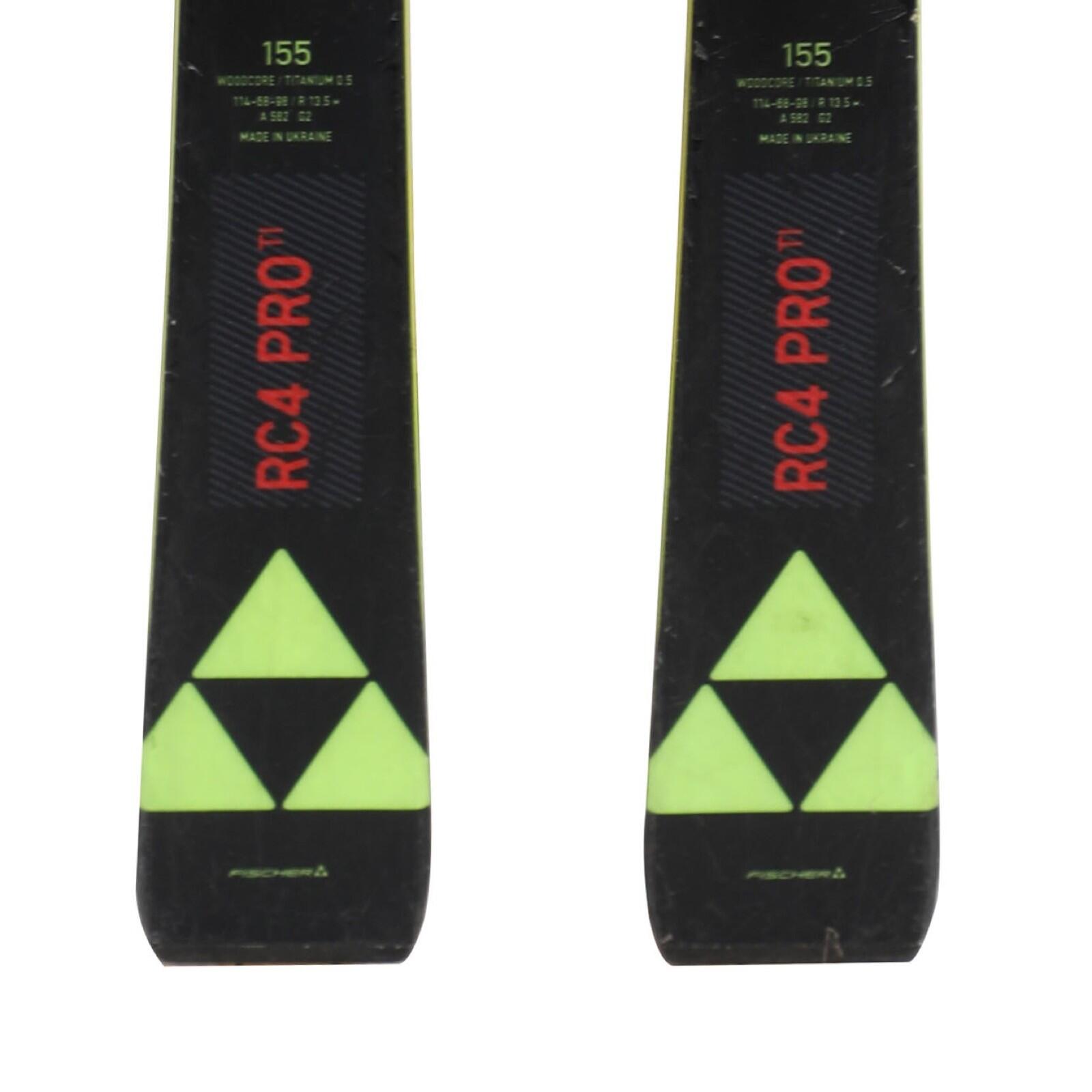 RECONDITIONNE - Ski Fischer Rc4 Pro Ti + Fixations 4/4