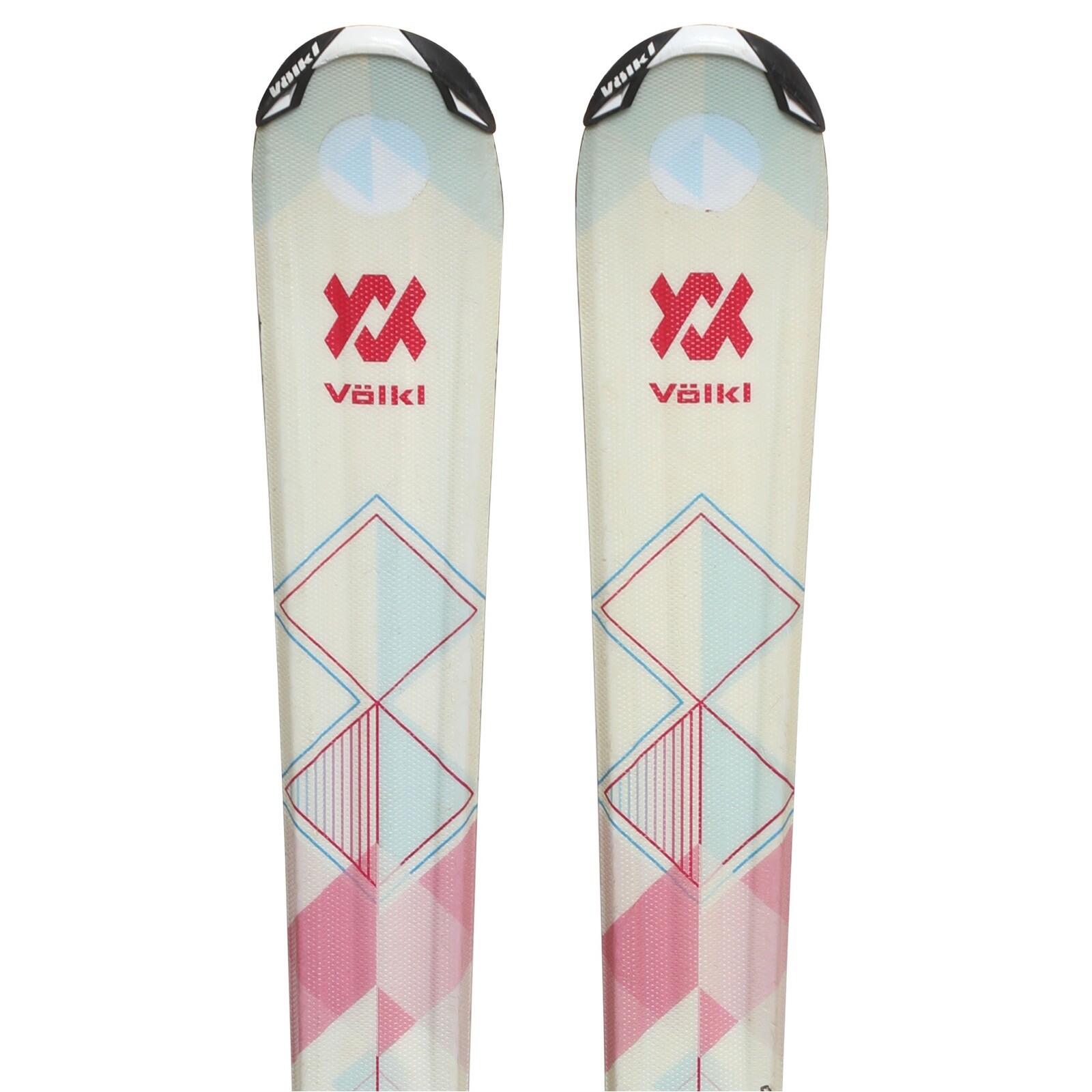 RECONDITIONNE - Ski Junior Volkl Chica + Fixations - BON 5/5