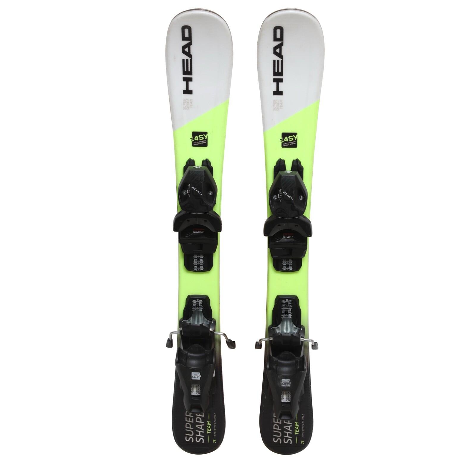 RECONDITIONNE - Ski Junior Head Team Supershape + Fixations 2/5