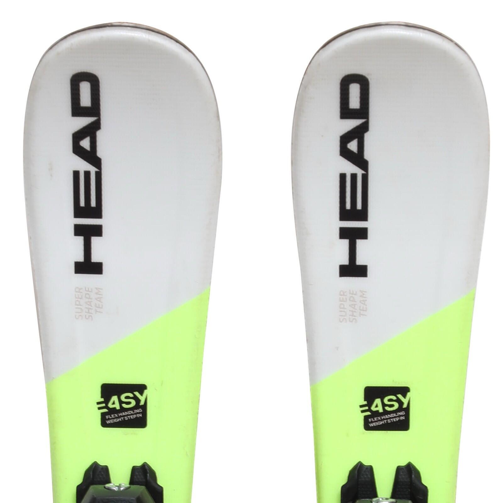RECONDITIONNE - Ski Junior Head Team Supershape + Fixations 1/5