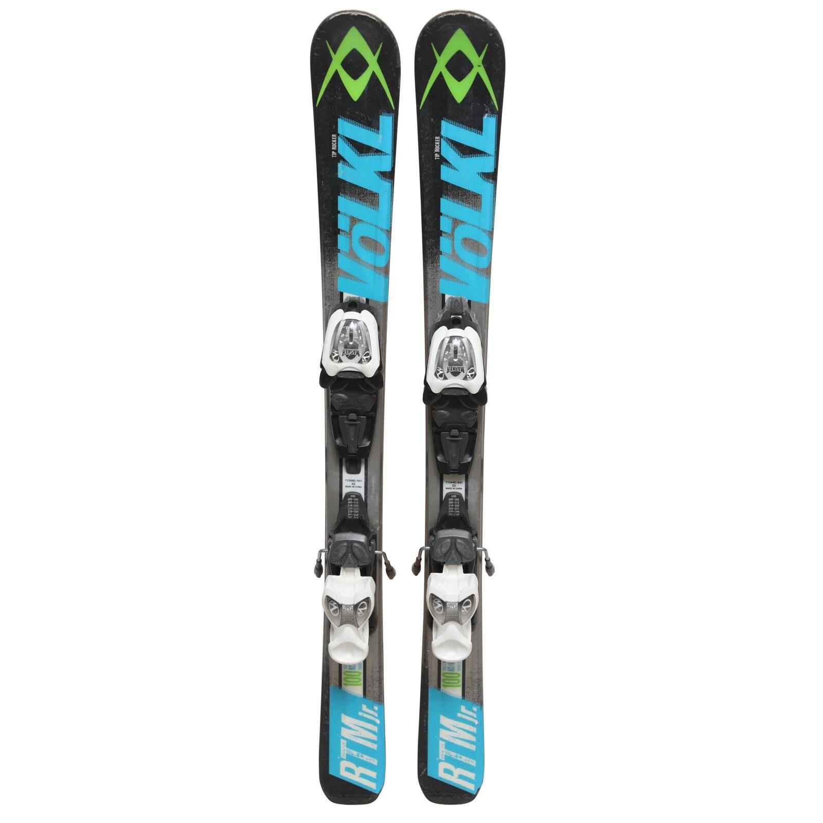 RECONDITIONNE - Ski Junior Volkl Rtm Jr + Fixations 2/5