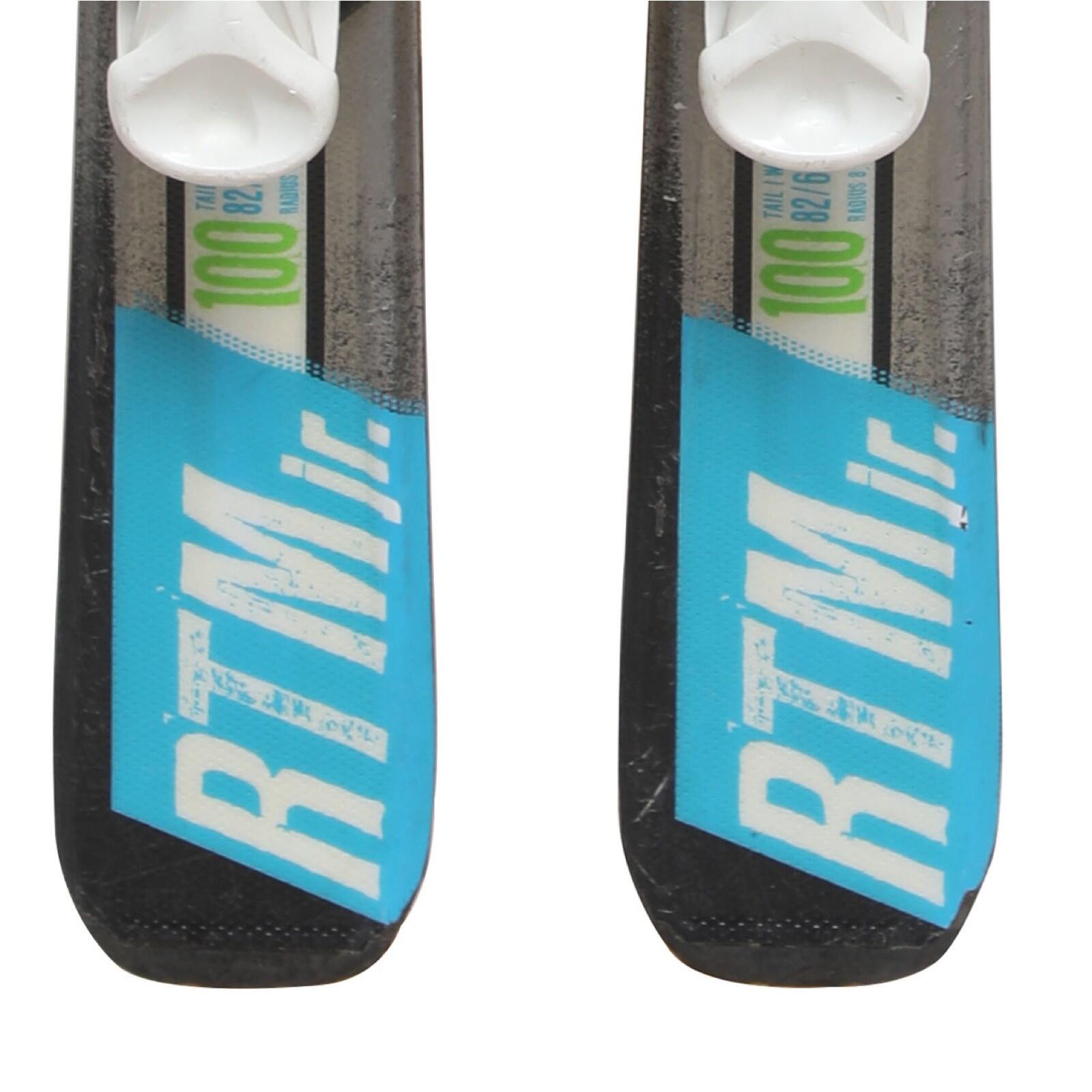 RECONDITIONNE - Ski Junior Volkl Rtm Jr + Fixations 4/5
