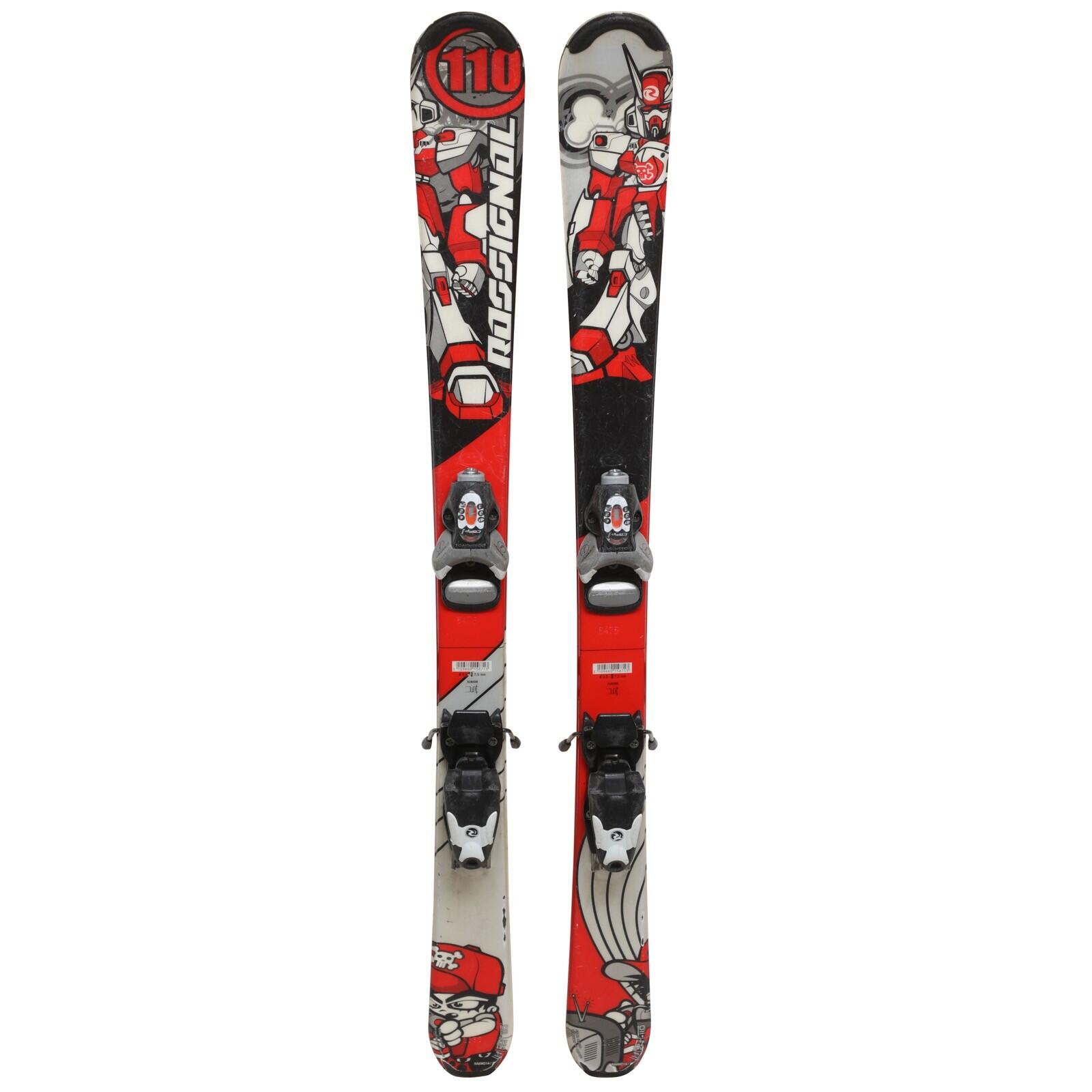 RECONDITIONNE - Ski Junior Rossignol My First Robot + Fixations 2/4