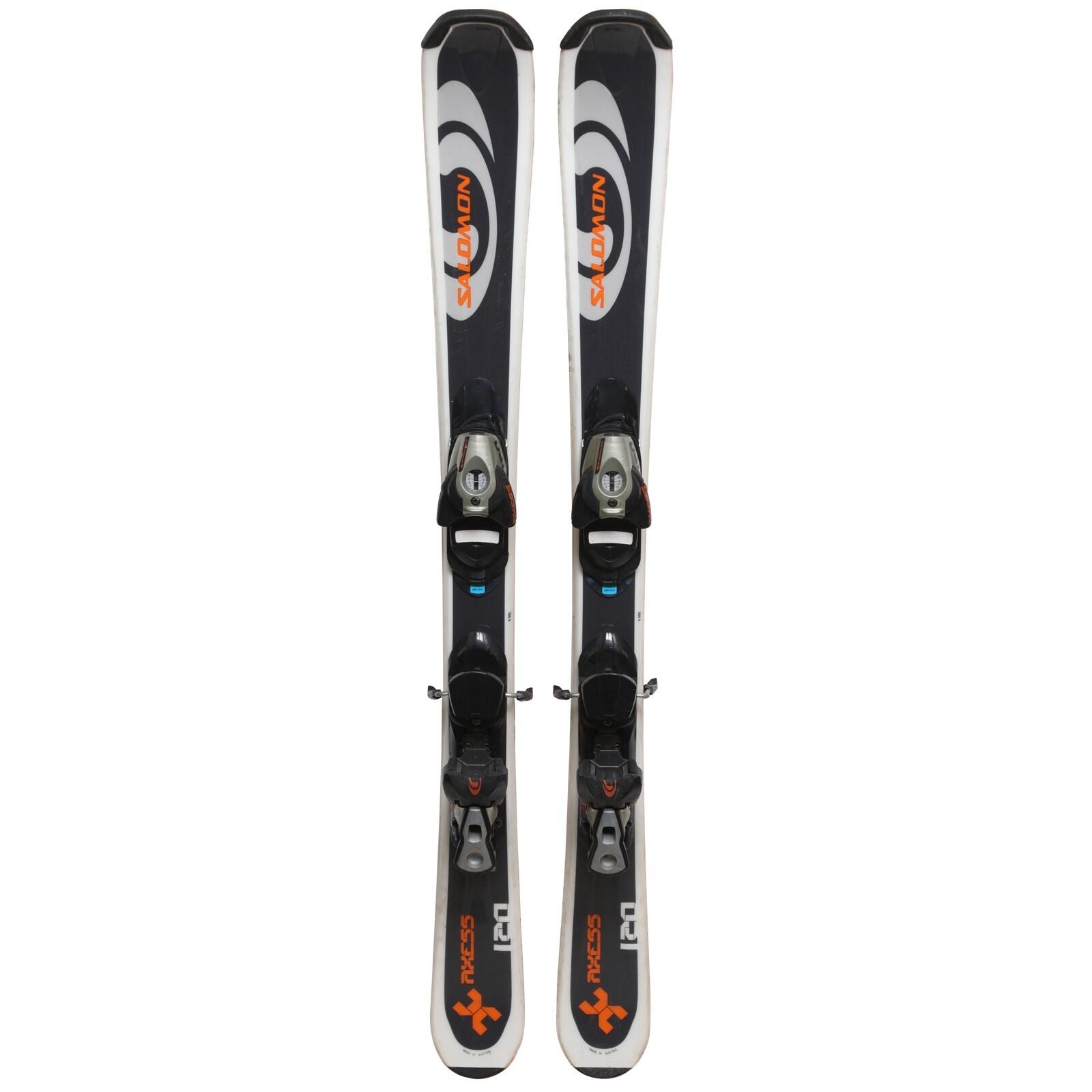 RECONDITIONNE - Mini Ski Salomon Axess + Fixations 2/4