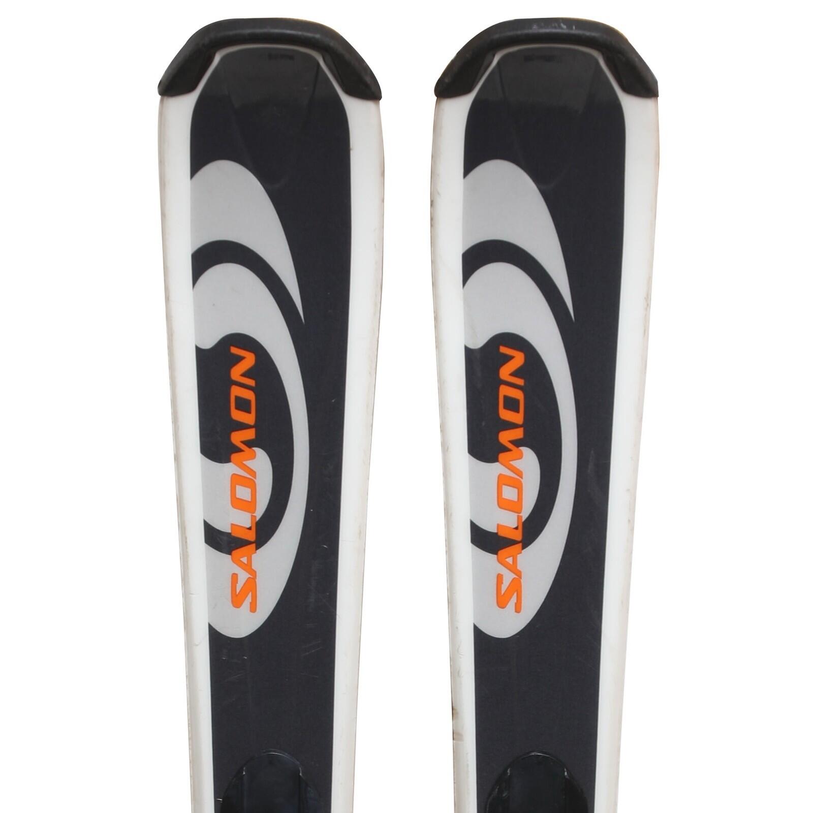 RECONDITIONNE - Mini Ski Salomon Axess + Fixations 1/4