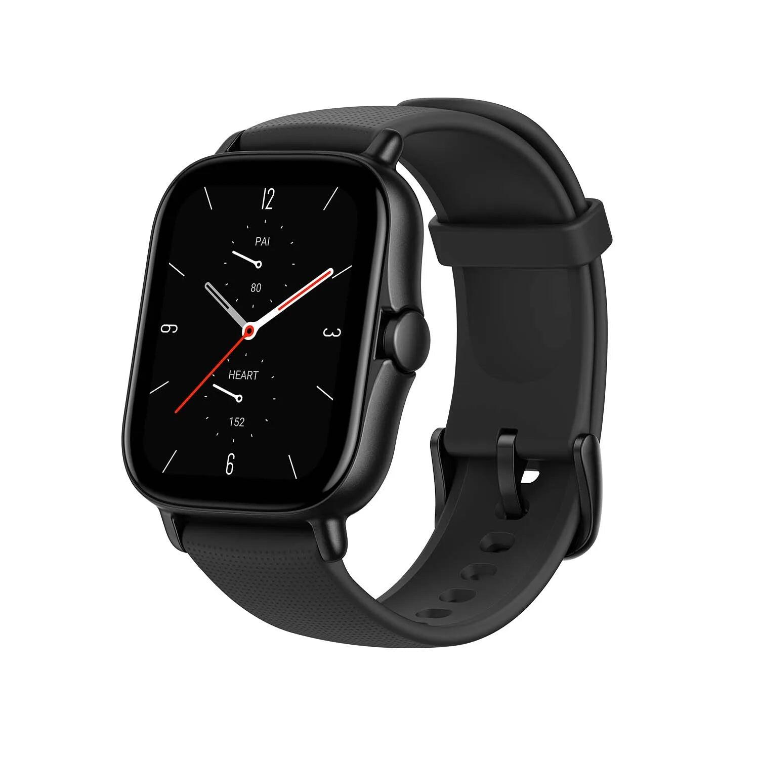 NNEOBA Smartwatch Fitness Tracking Alexa Built-in Black
