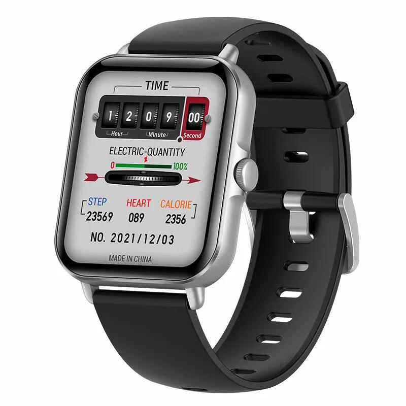 NNEOBA Smart Watch Bluetooth Call Music Silver
