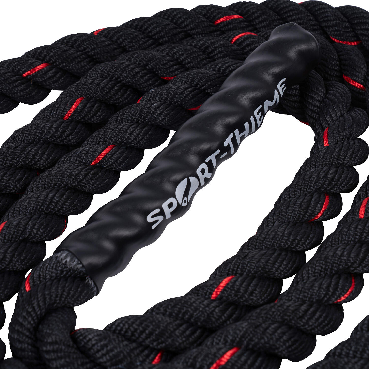 Springseil Heavy 1,8 kg 31 mm Fitnesstraining Unisex Schwarz 2/2