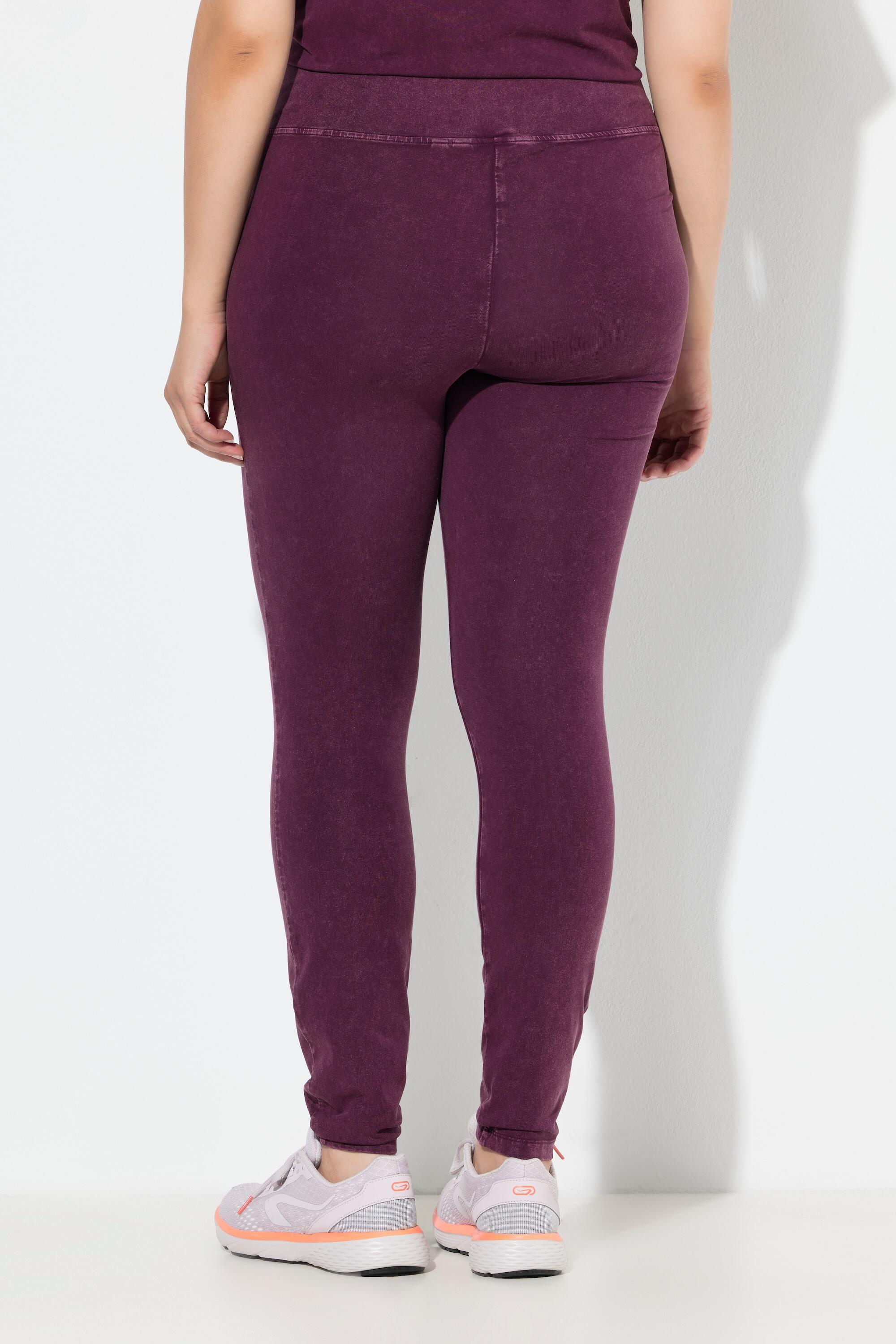 Dames Legging vintage look smalle pijpen hoge taille zak 2/6