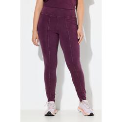 Femme Legging au look vintage avec jambes étroites taille haute et poche