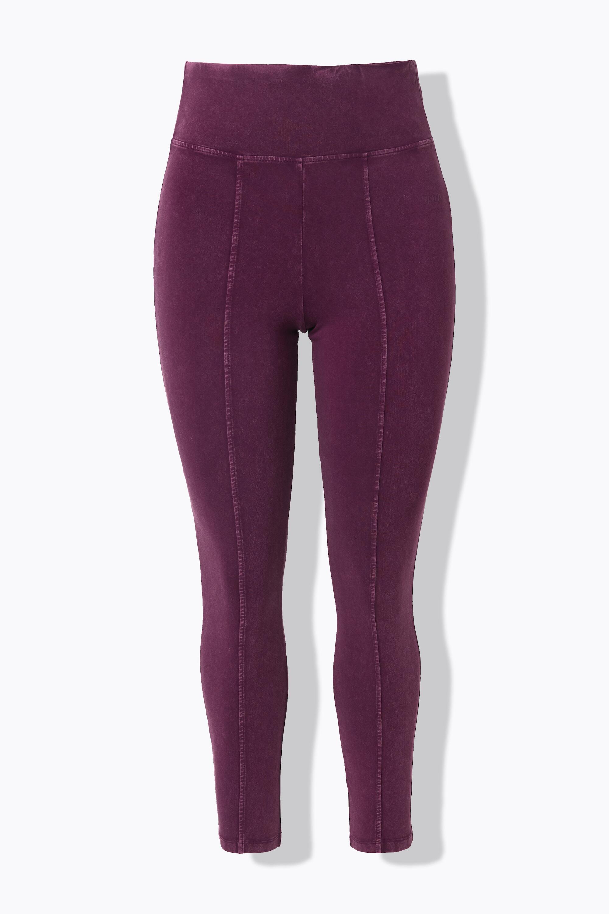 Dames Legging vintage look smalle pijpen hoge taille zak 6/6