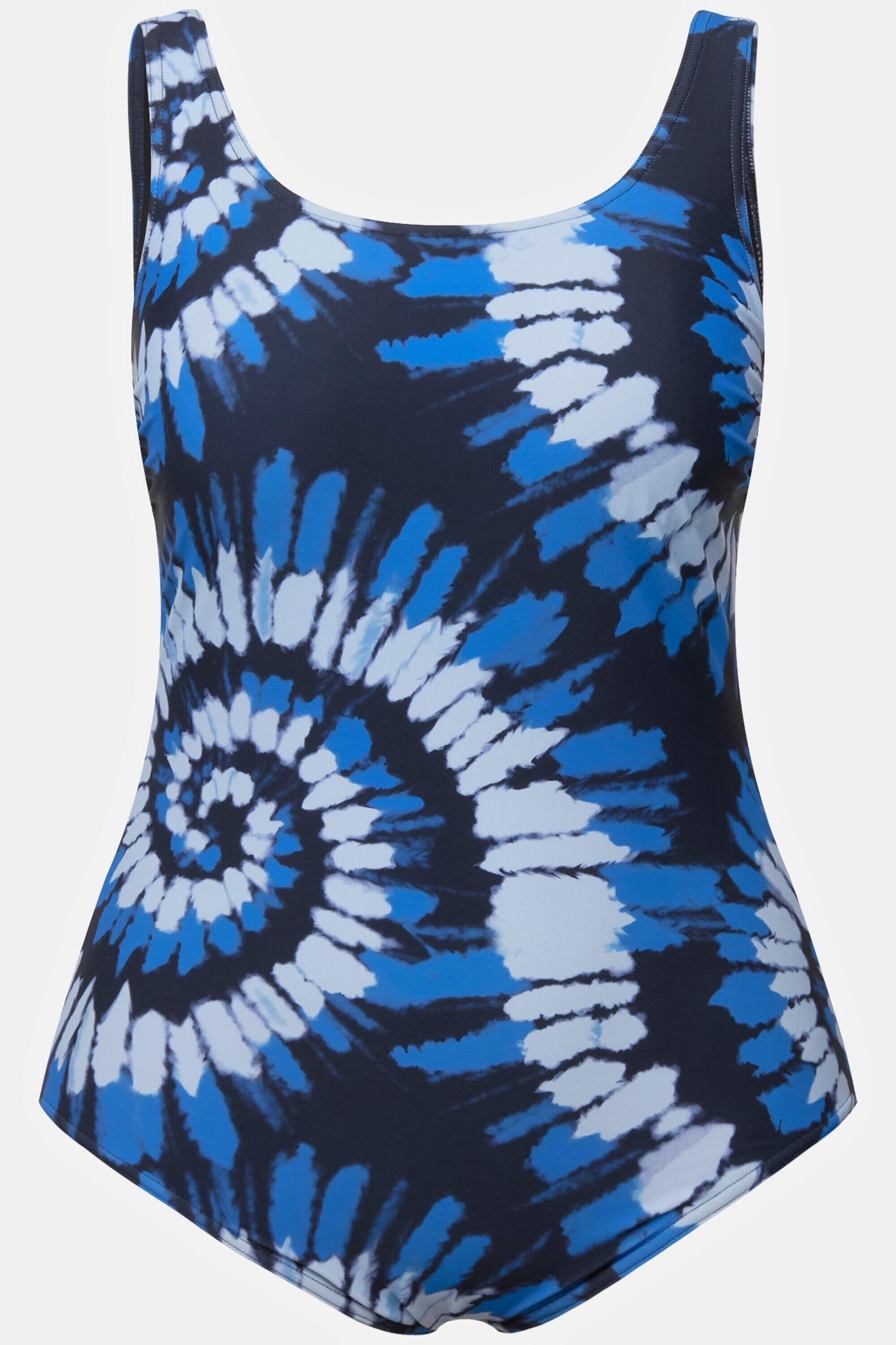Femme Maillot de bain motif batik sans bonnets souples fronce 5/6