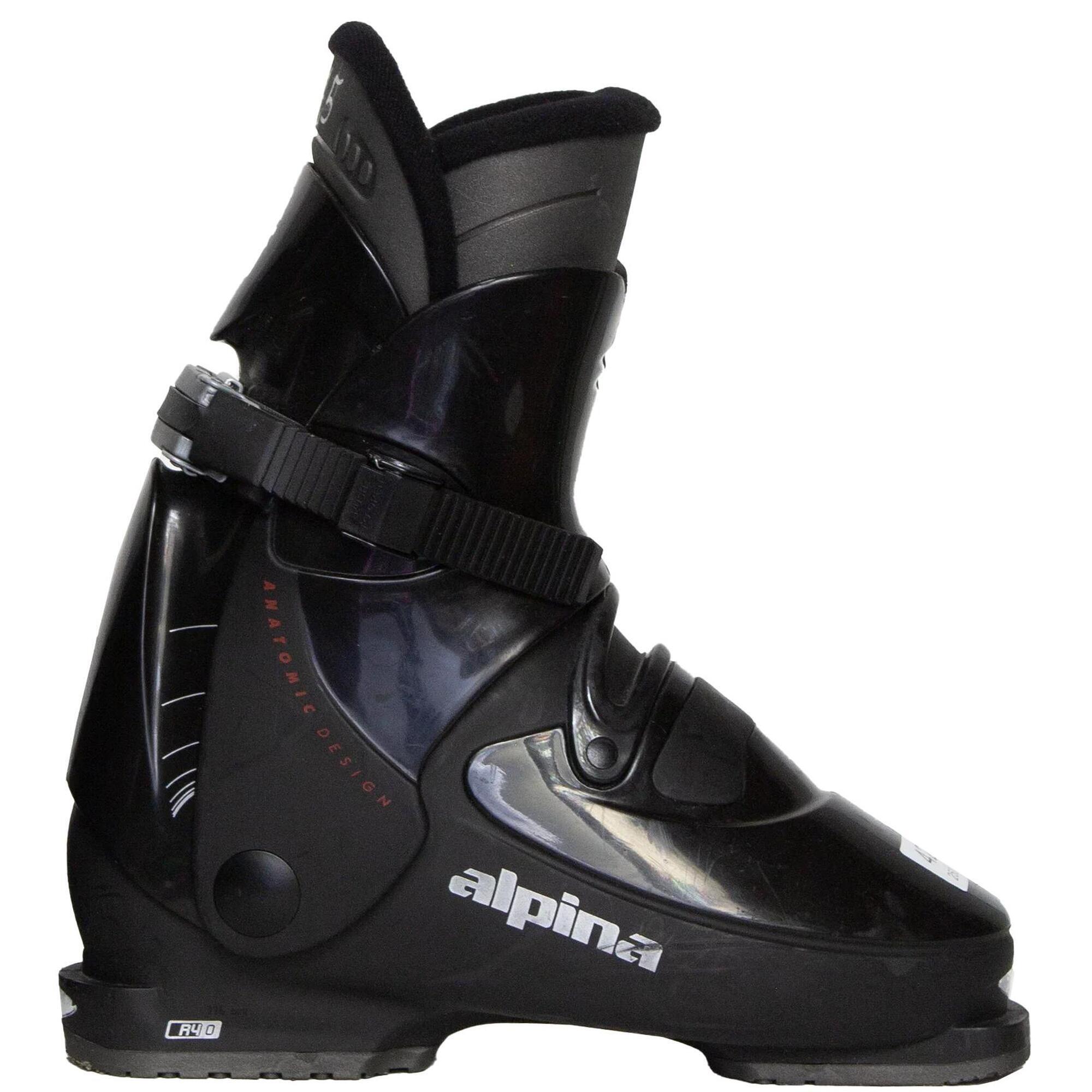Używane buty narciarskie - Alpina Discovery, 40 cm, Stan dobry