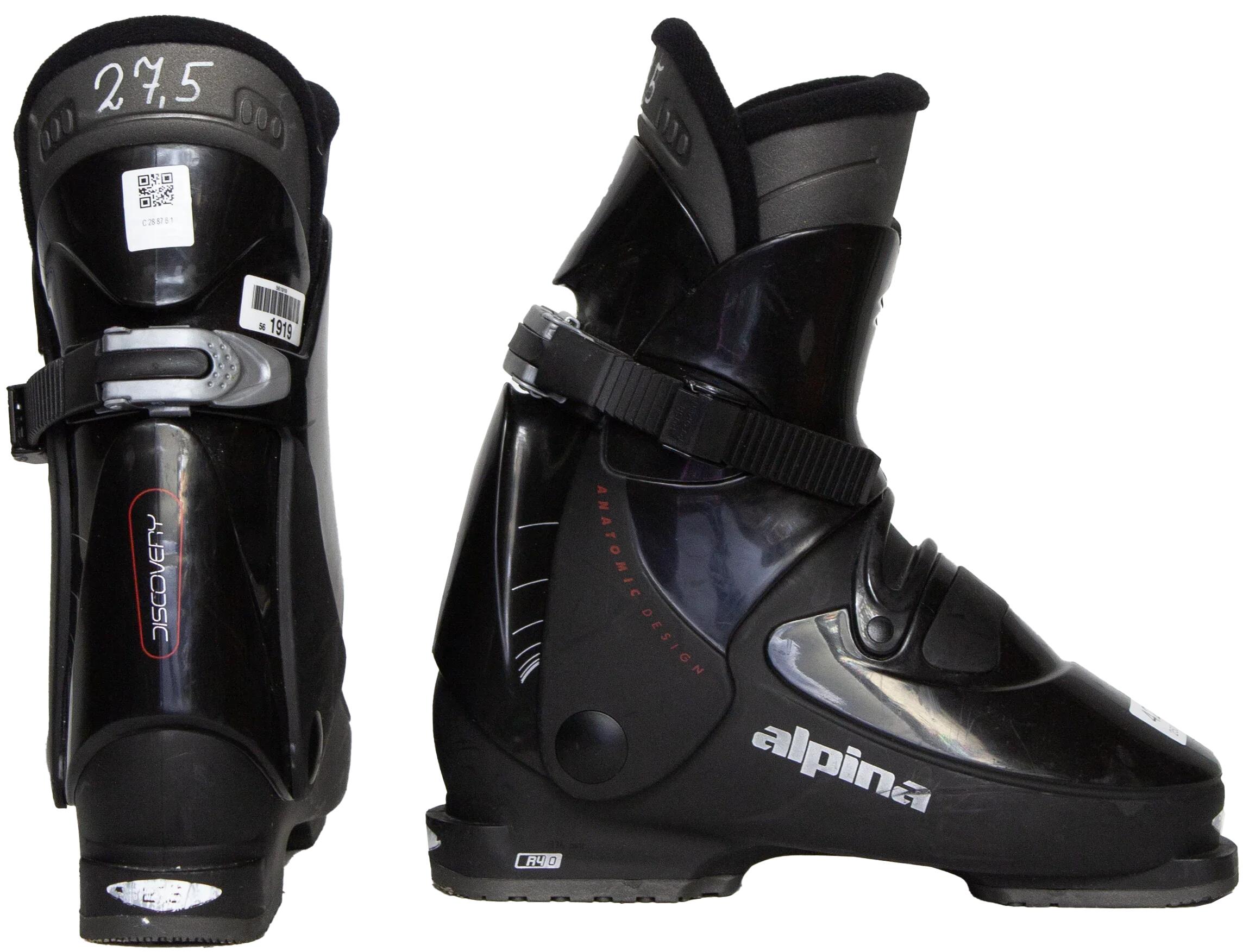 Chaussures de ski d'occasion - ALPINA Discovery, 37,5 EU, en bon état. 3/4