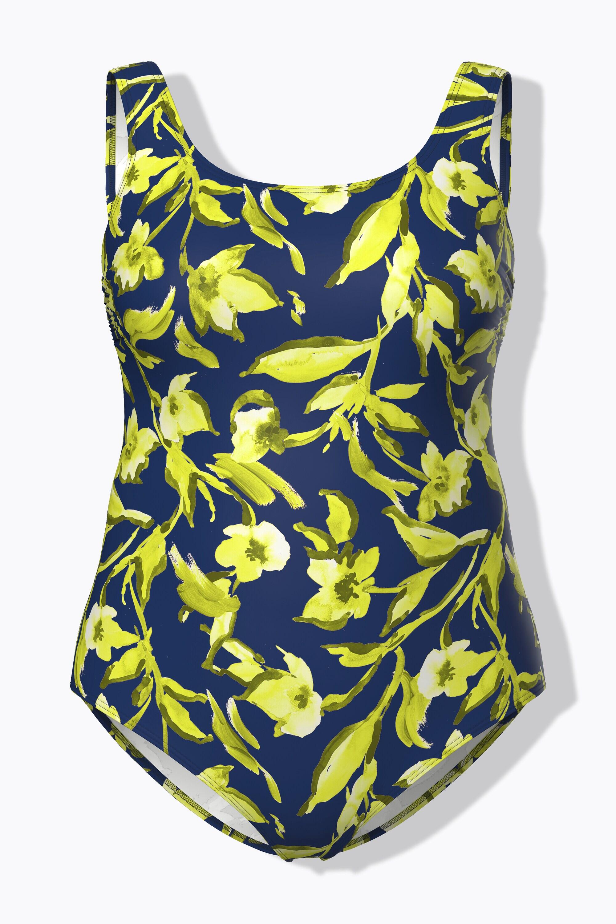 Femme Maillot de bain sans bonnets souples imprimé floral 6/7
