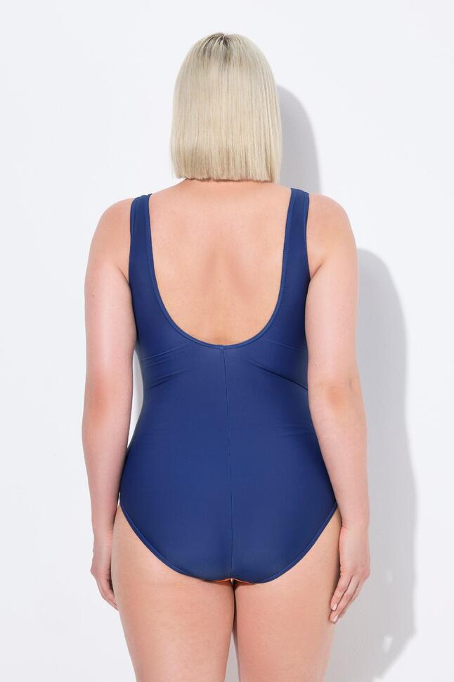 Damskie Strój kąpielowy szerokie kolorowe pasy bez miękkich miseczek