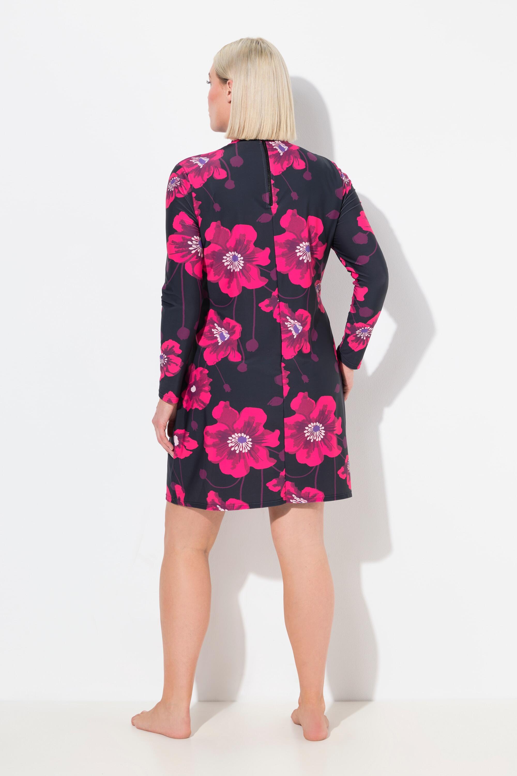 Femme Robe de bain avec bonnets souples manches longues et col montant 2/7