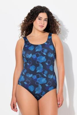 Damen Badeanzug Blätter ohne Softcups recycelt