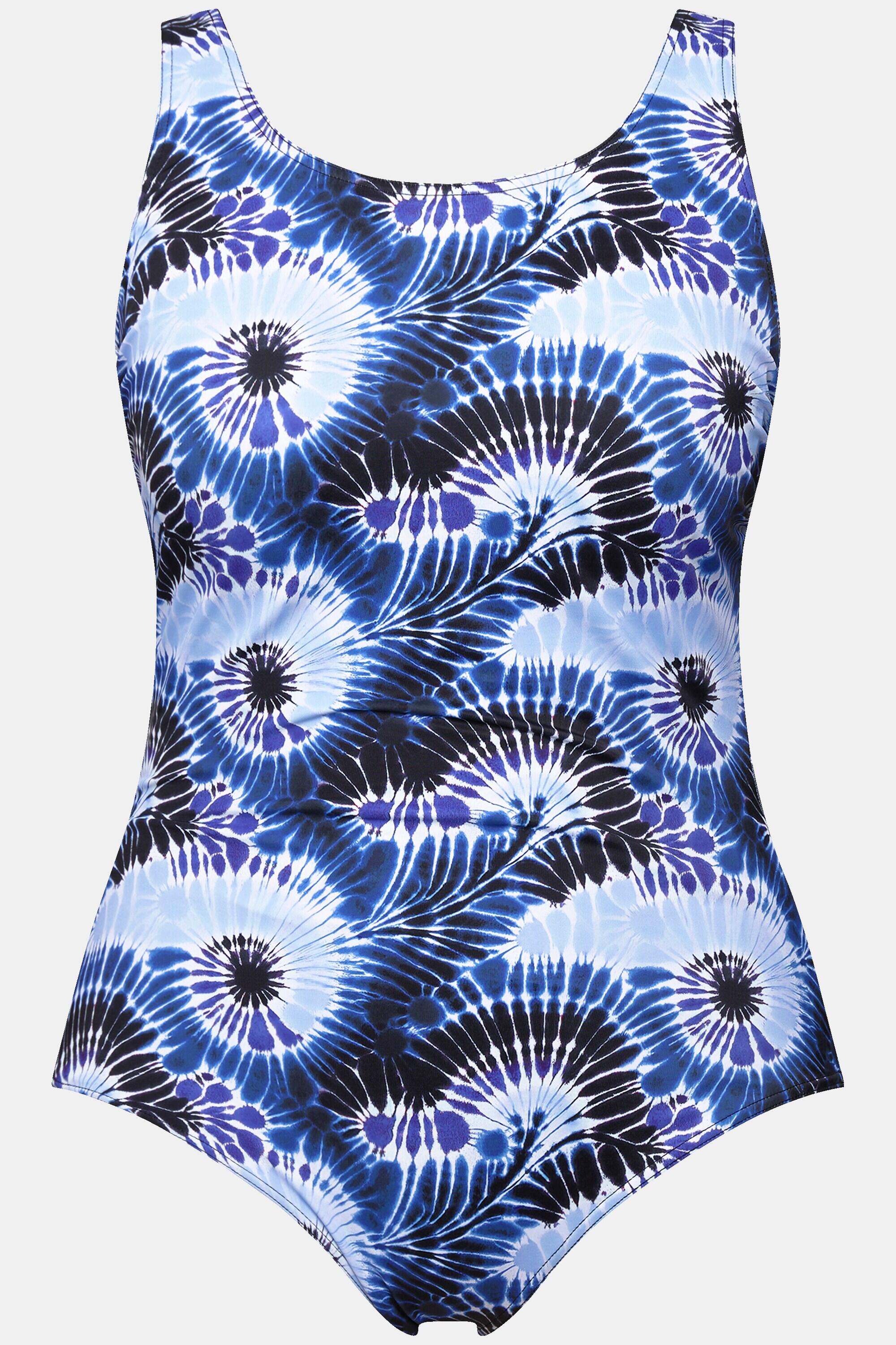 Femme Maillot de bain sans bonnets souples imprimé Batik 5/6