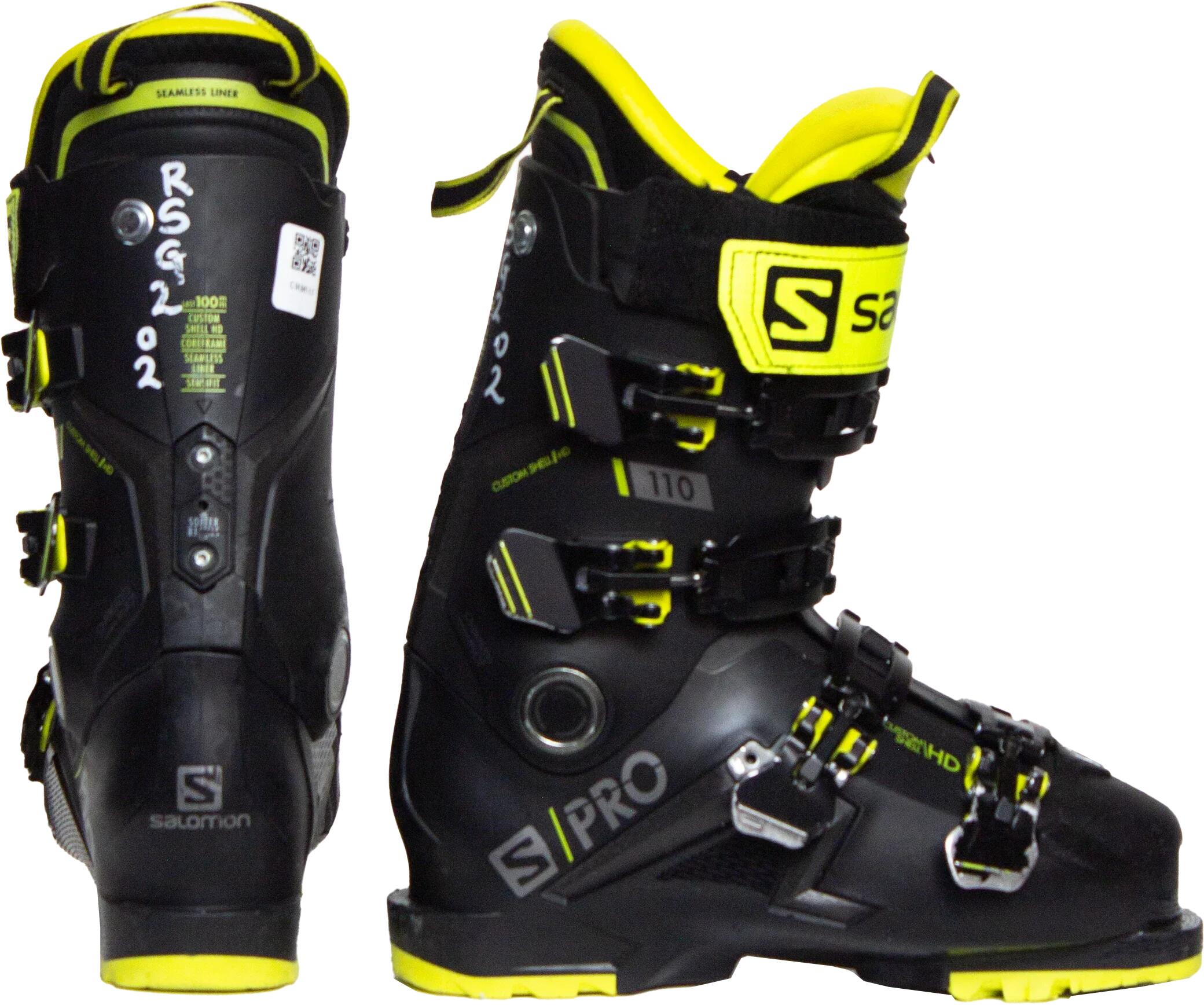 Tweedehands Skischoenen - SALOMON S Pro 110, 40.5 EU, Goede staat 3/4