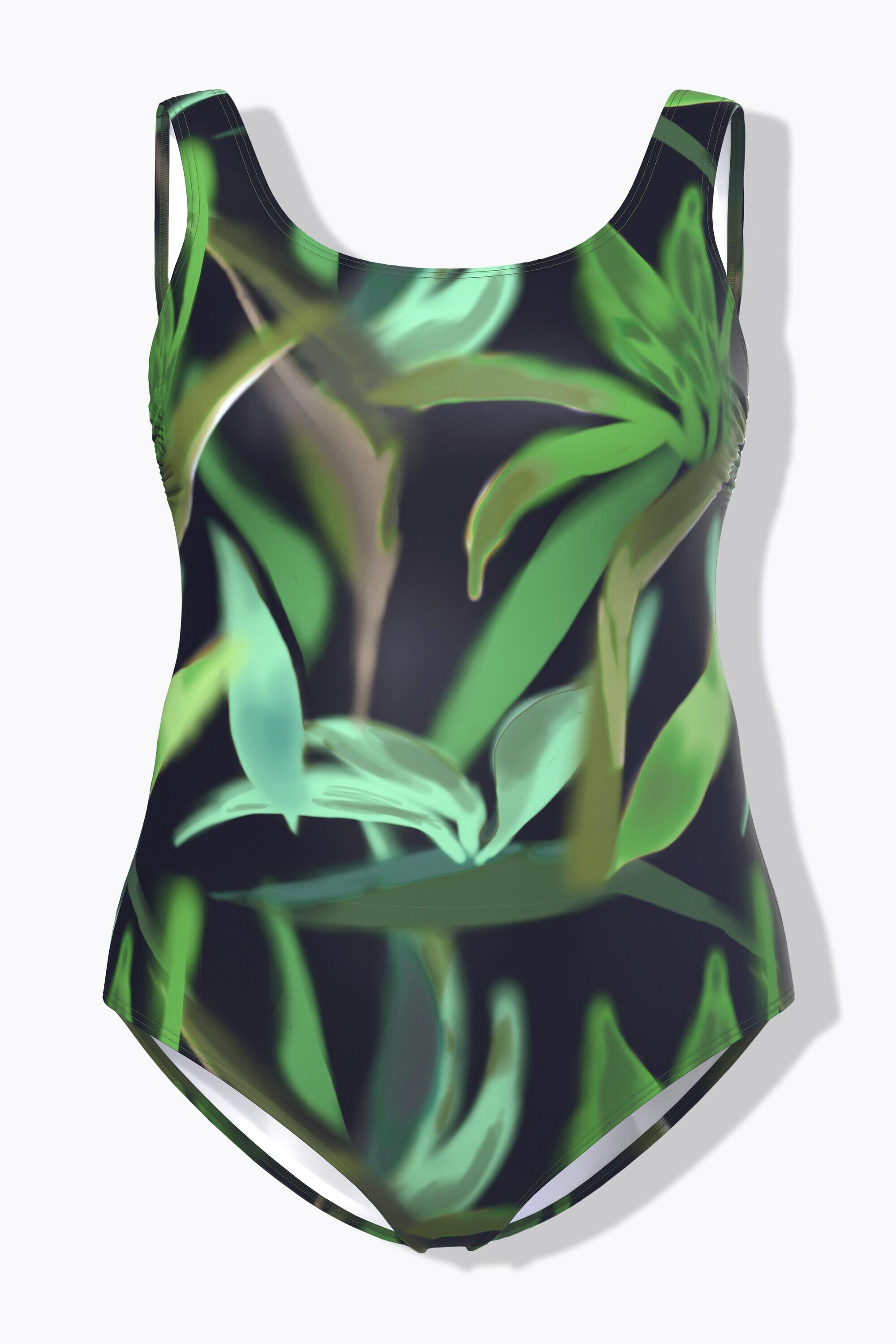 Femme Maillot de bain sans bonnets souples col rond 7/7