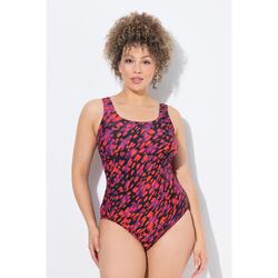 Femme Maillot de bain imprimé. Sans bonnets souples. Décolleté rond