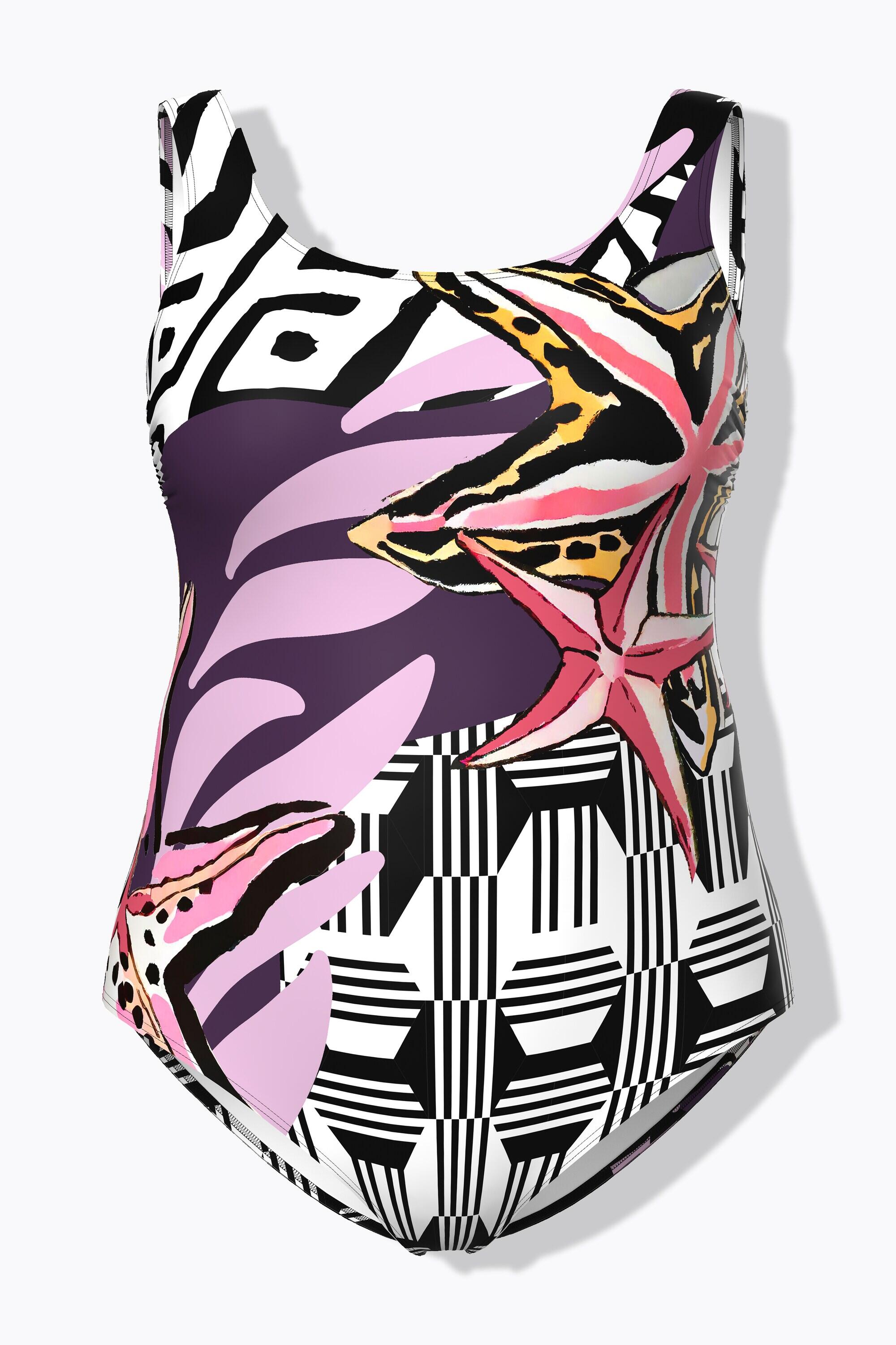 Femme Maillot de bain profondément échancré dans le dos sans bonnets souples 7/7