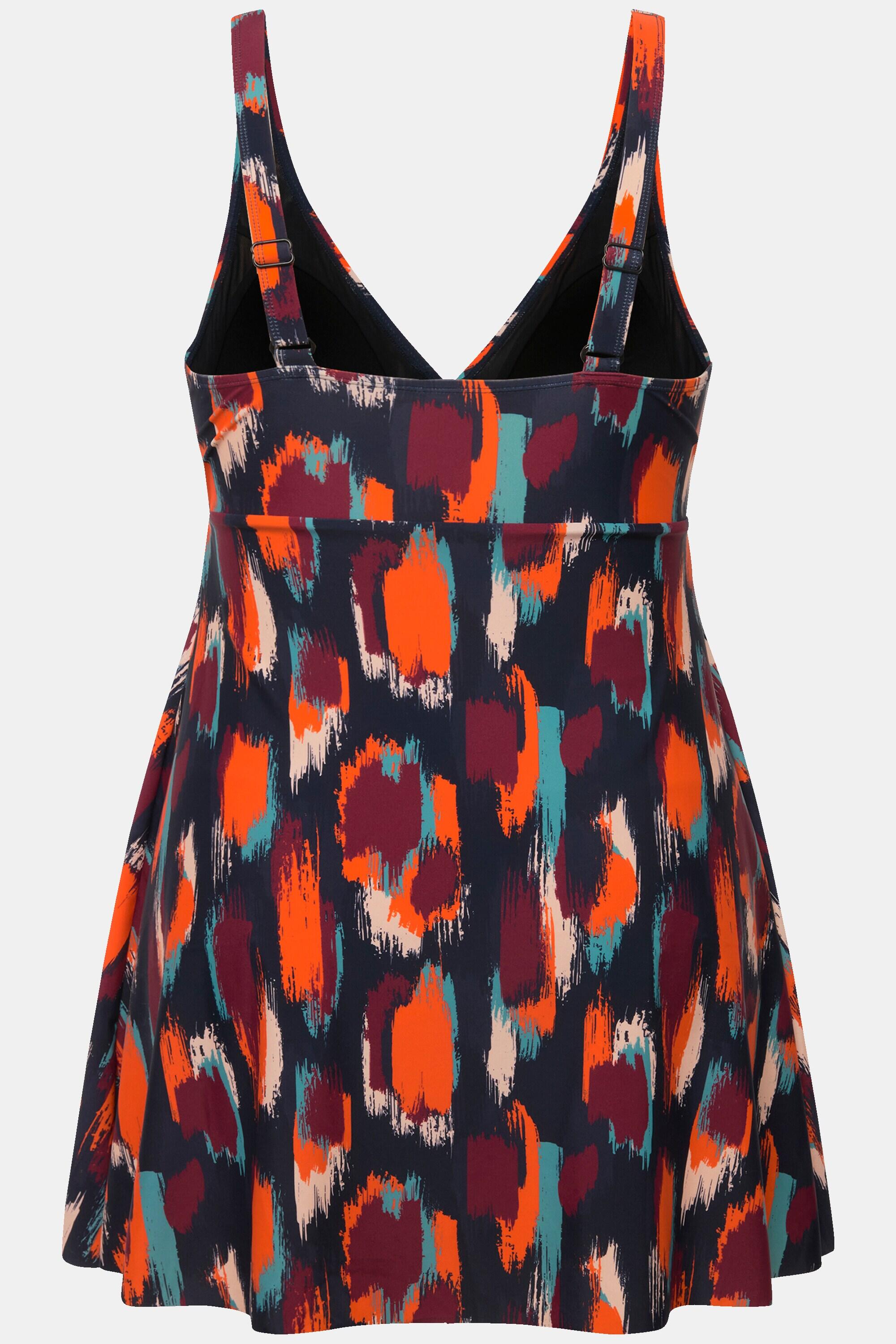 Femme Robe de bain à pois bonnets souples et bretelles ajustables 6/6