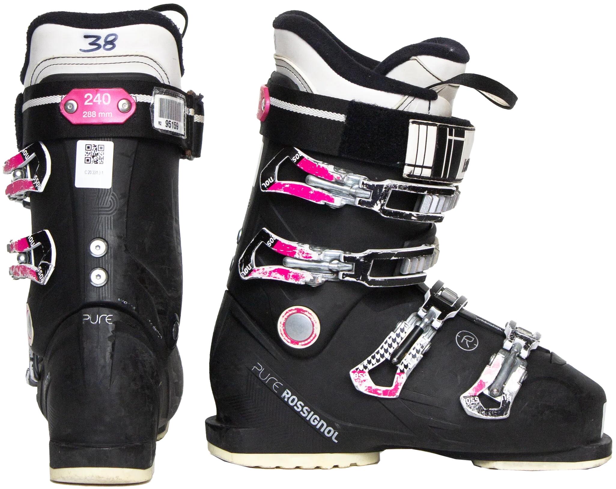 Chaussures de ski d'occasion - ROSSIGNOL Pure, 36 EU, état satisfaisant 3/4