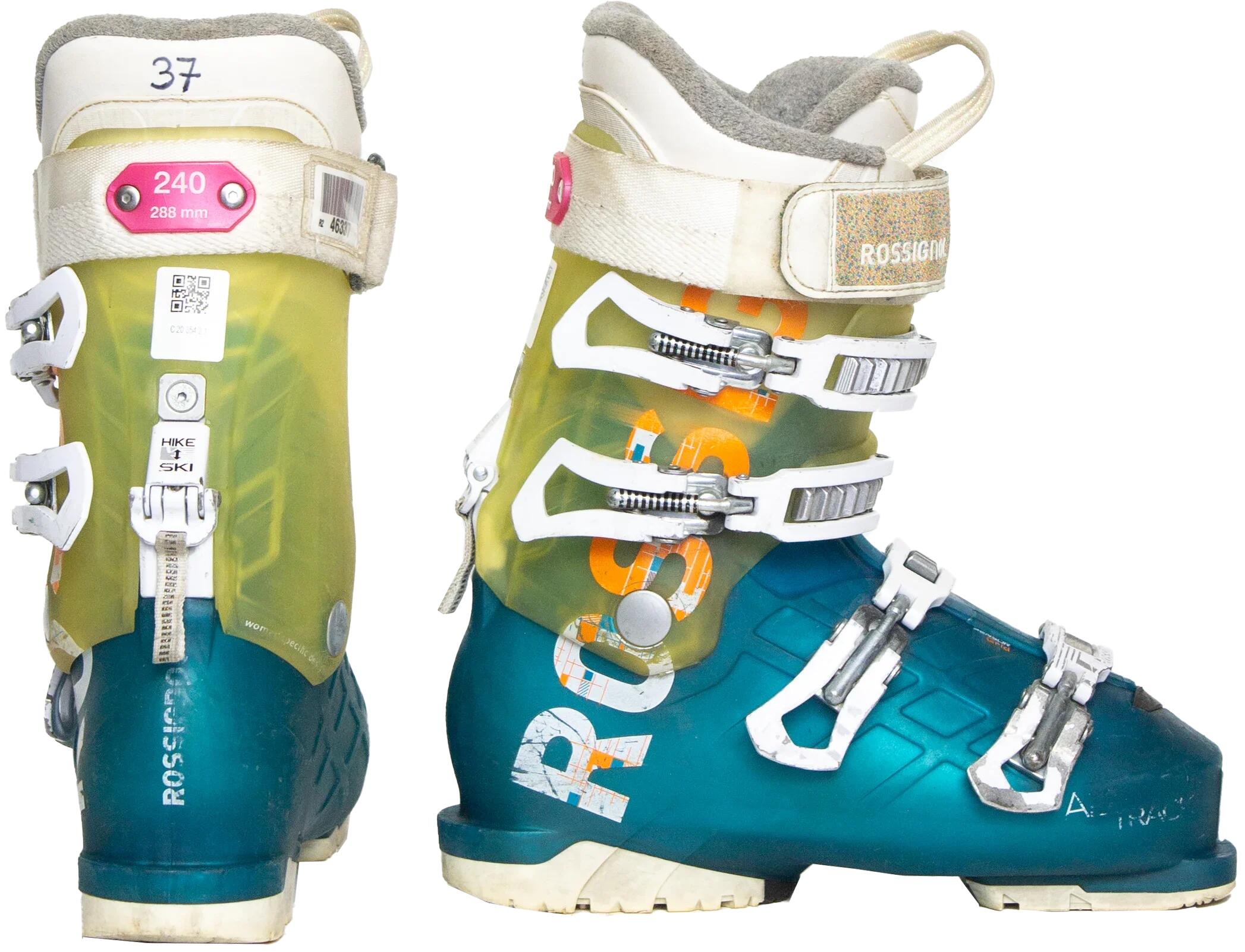 Chaussures de ski d'occasion - ROSSIGNOL Alltrack Bl, 36 EU, bon état 3/4