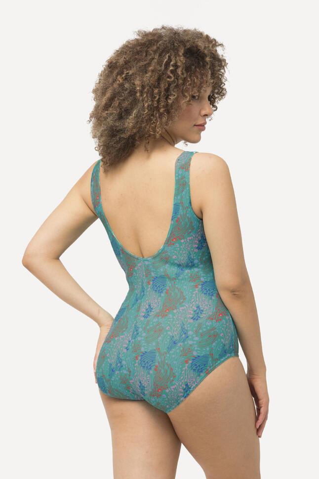 Damskie Kostium kąpielowy koralowce bez miękkich miseczek pas pod biustem