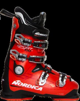 Tweedehands skischoenen - nordica sportmachine 100r, 41 eu, goede staat
