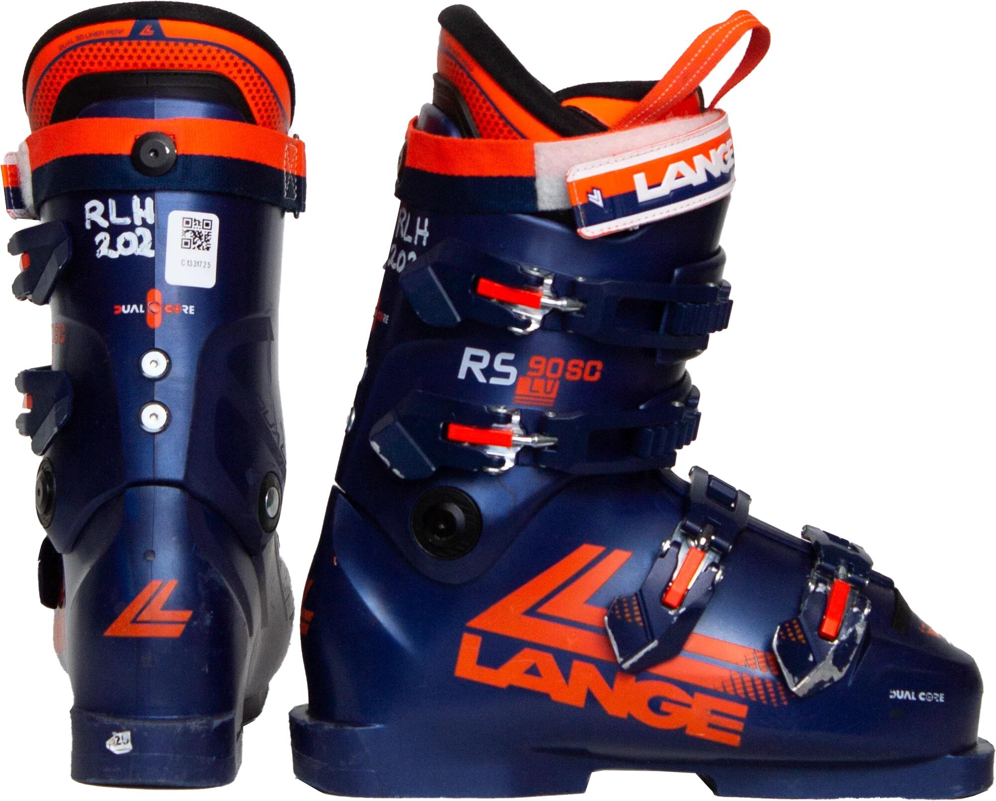 Chaussures de ski d'occasion - LANGE RS 90 SC LV, 38 EU, en très bon état 3/4