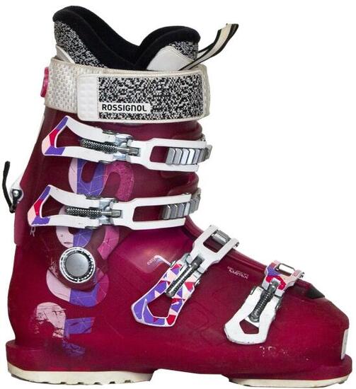 Chaussures de ski d'occasion - ROSSIGNOL Alltrack roses, 39 EU, bon état