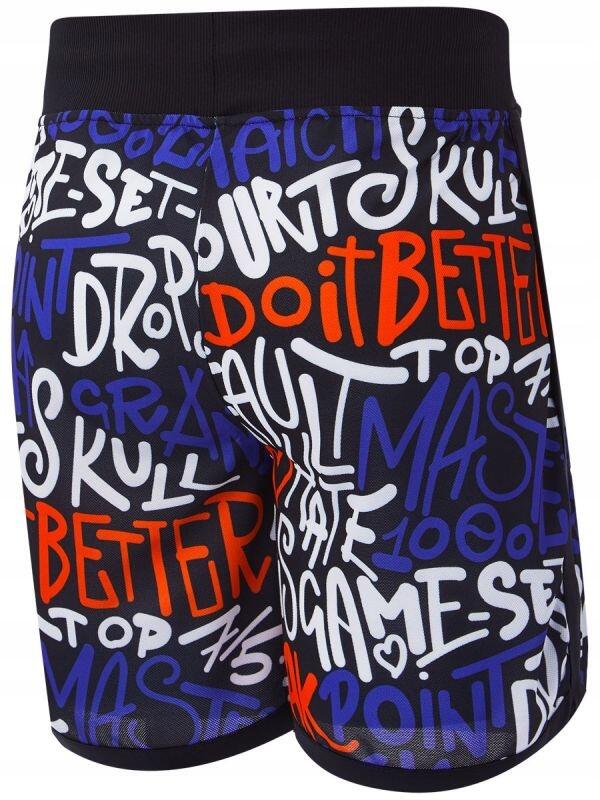 Spodenki tenisowe męskie Hydrogen Graffiti Tech Shorts 2/3