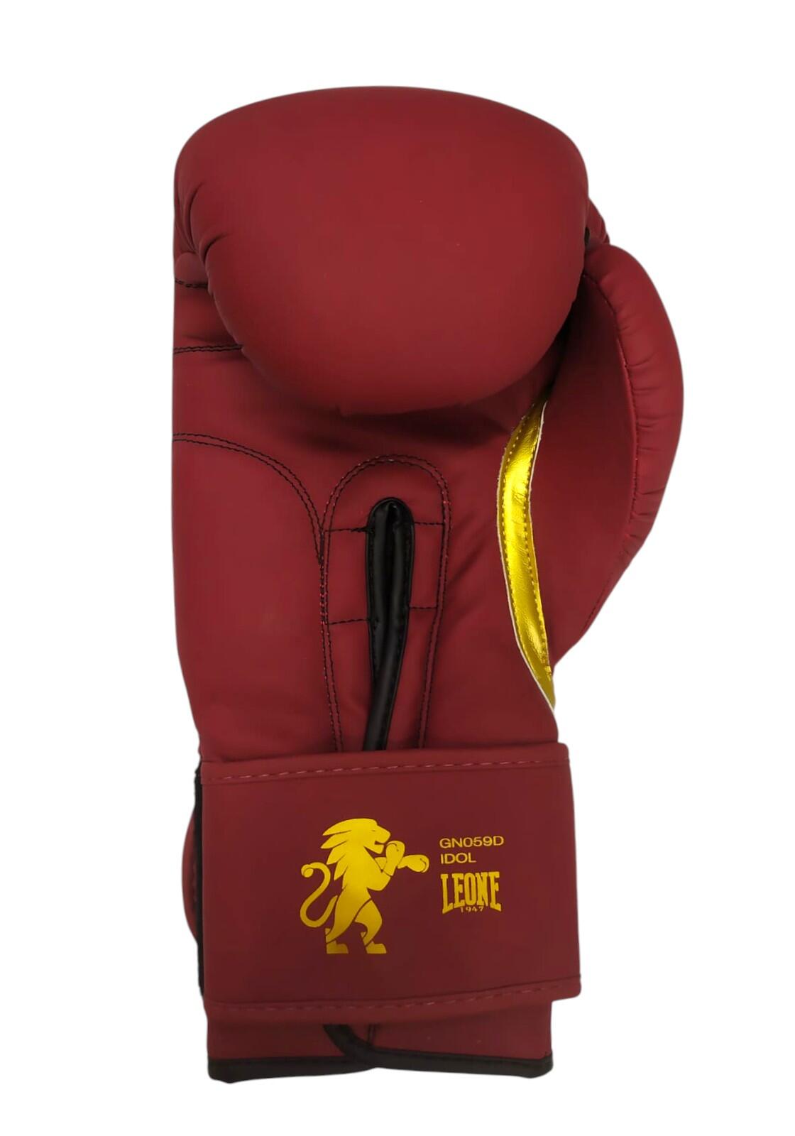 LEONE gants de boxe IDOL bordeaux 12 oz 3/7