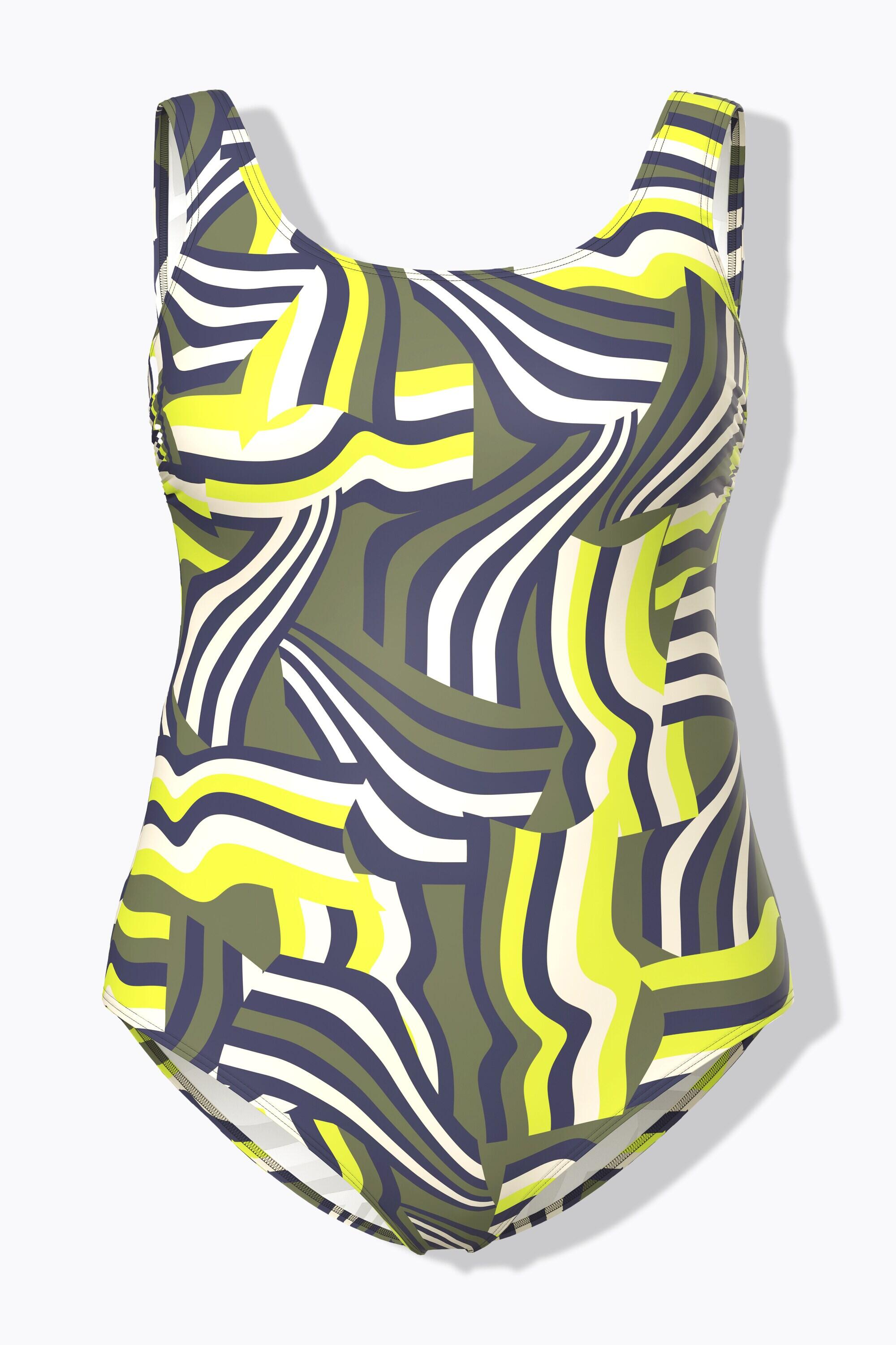 Femme Maillot de bain sans bonnets souples imprimé graphique 6/7