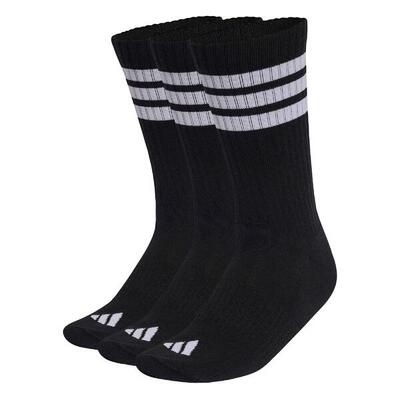 3-STREIFEN DÄMPFENDE SPORTSWEAR CREW SOCKEN, 3 PAAR